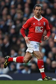 Images Dated 13th November 2010: Keith Fahey at Manchester City: A Battle in the Barclays Premier League (13-11-2010)