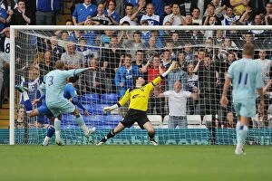 13-08-2011 v Coventry City, St. Andrew's Collection: Keith Fahey Scores the Opener: Birmingham City vs. Coventry City in Npower Championship (13-08-2011)