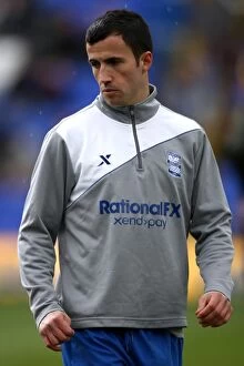 Images Dated 14th April 2012: Keith Fahey's Determined Performance: Birmingham City vs. Bristol City (Npower Championship)
