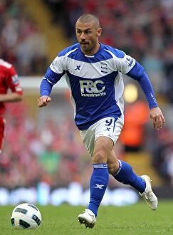 23-04-2011 v Liverpool, Anfield Collection: Kevin Phillips in Action: Birmingham City vs. Liverpool, Barclays Premier League - April 2011