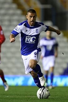 Images Dated 21st September 2010: Kevin Phillips in Action: Birmingham City vs Milton Keynes Dons, Carling Cup Third Round, St