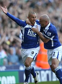 Images Dated 26th September 2009: Kevin Phillips Scores the Dramatic Equalizer for Birmingham City Against Bolton Wanderers