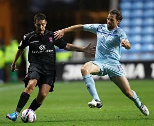 Images Dated 28th August 2012: Kilbane Scores the Upset: Coventry City's Victory Over Birmingham City in Capital One Cup Round 2