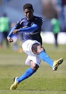 Images Dated 6th April 2013: Koby Arthur: Birmingham City vs Millwall Championship Showdown at St. Andrew's (April 6, 2013)