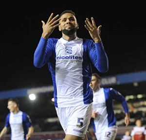 Images Dated 7th December 2013: Kyle Bartley's Brace: Birmingham City's Victory Over Middlesbrough (Sky Bet Championship, 2013)