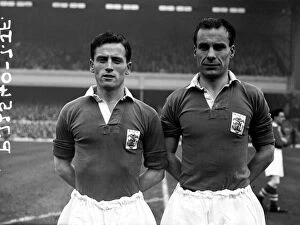 Former Players Collection: (L-R) Don Dorman and Cyril Trigg, Birmingham City