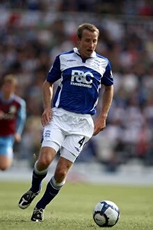Images Dated 13th September 2009: Lee Bowyer Leads Birmingham City Against Aston Villa in the Barclays Premier League (September 13)