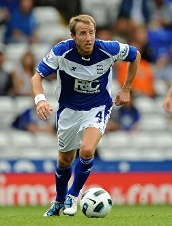 Images Dated 7th August 2010: Lee Bowyer Leads Birmingham City Against Mallorca in 2010 Pre-Season Friendly at St. Andrew's