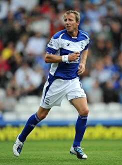 Images Dated 7th August 2010: Lee Bowyer Leads Birmingham City Against Mallorca at St. Andrew's (2010)