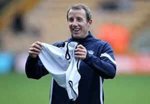 Images Dated 12th December 2010: Lee Bowyer Leads Birmingham City in Premier League Showdown at Molineux (12-12-2010)