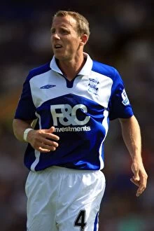 Images Dated 8th August 2009: Lee Bowyer Presides Over Birmingham City's Pre-Season Clash Against Real Sporting de Gijon
