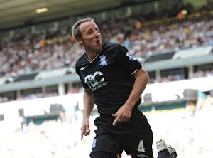 29-08-2009 v Tottenham Hotspur, White Hart Lane Collection: Lee Bowyer's Thrilling Premier League Goal Celebration: Birmingham City vs