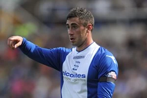 Images Dated 3rd August 2013: Lee Novak Scores for Birmingham City Against Watford in Sky Bet Championship (August 3, 2013)