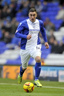 Lee Novak Scores the Winning Goal for Birmingham City Against Blackpool in Sky Bet Championship (November 23, 2013) - St. Andrew's