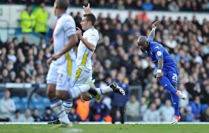 Images Dated 27th October 2012: Leroy Lita's Winning Goal: Birmingham City's Triumph over Leeds United in Npower Championship