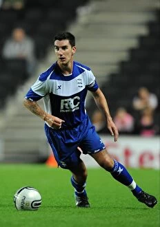 Images Dated 3rd August 2010: Liam Ridgewell Takes Charge: Birmingham City vs. Milton Keynes Dons (August 3, 2010)