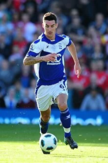 Images Dated 12th September 2010: Liam Ridgewell vs Liverpool: A Premier League Battle at St. Andrew's (September 12, 2010)