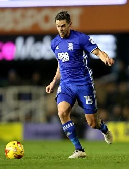 Soccer Football Full Length Collection: Lukas Jutkiewicz in Action: Birmingham City vs Brighton and Hove Albion (Sky Bet Championship, St)