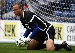 Images Dated 18th September 2010: Maik Taylor Faces the Test: Birmingham City vs. West Bromwich Albion