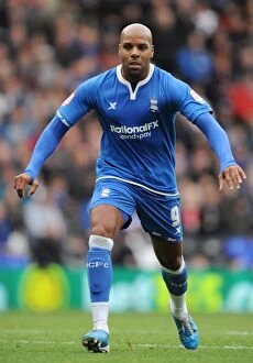 Images Dated 29th October 2011: Marlon King in Action: Birmingham City vs. Brighton & Hove Albion, Npower Championship (29-10-2011)