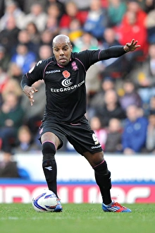 Marlon King in Action: Birmingham City vs. Blackburn Rovers, Npower Championship, Ewood Park (10-11-2012)