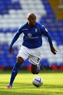 Birmingham City v Peterborough United : St. Andrew's : 01-09-2012 Collection: Marlon King Scores the Opener: Birmingham City vs. Peterborough United (Npower Championship)