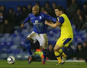 Images Dated 19th February 2013: Marlon King vs. Lewis Buxton: A Championship Showdown at St. Andrews