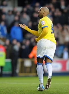 Images Dated 14th January 2012: Marlon King's Double: Birmingham City's Triumph over Millwall in Championship (14-01-2012)