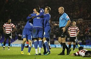 Images Dated 10th December 2011: Marlon King's Dramatic Equalizer: Birmingham City Salvages a Point vs