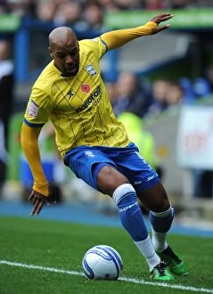 Images Dated 6th November 2011: Marlon King's Dramatic Game-Winning Goal for Birmingham City vs