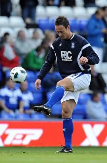 Images Dated 25th September 2010: Martin Jiranek in Action: Birmingham City vs Wigan Athletic (BPL, St. Andrew's - 25-09-2010)