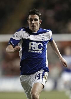 Images Dated 4th January 2011: Matt Derbyshire in Action: Birmingham City vs. Blackpool (04-01-2011)