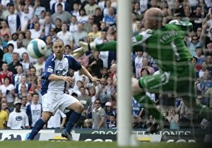 11-05-2008 v Blackburn Rovers, St. Andrew's Collection: Mauro Zarate's Missed Goal: Birmingham City vs. Blackburn Rovers (Premier League, 11-05-2008)