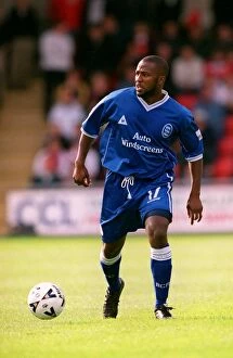 Images Dated 8th October 2000: Michael Johnson's Thrilling Performance: Birmingham City vs Crewe Alexandra (Division One)