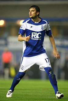 Michel in Action: Birmingham City vs Rochdale, Carling Cup Second Round, 2010 (St. Andrew's)