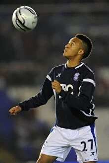 Images Dated 26th October 2010: Nathan Redmond in Action: Birmingham City vs. Brentford, Carling Cup Fourth Round, St