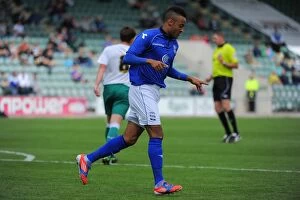Images Dated 4th August 2012: Nathan Redmond Scores First Pre-Season Goal: Birmingham City Triumphs Over Plymouth Argyle at