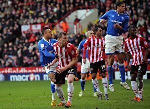 Nathan Redmond Scores the Opening Goal: Birmingham City vs. Sheffield United, FA Cup Fourth Round, Bramall Lane (2012)