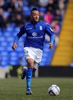 Images Dated 6th April 2013: Nathan Redmond's Dramatic Winner: Birmingham City Edge Past Millwall (Npower Championship)