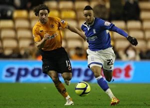 18-01-2012, FA Cup Round 3 Replay v Wolverhampton Wanderers, Molineux Stadium Collection: Nathan Redmond's Escape: Birmingham City's FA Cup Thriller vs. Wolverhampton Wanderers (18-01-2012)