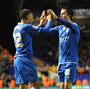 31-12-2011 v Blackpool, St. Andrew's Collection: Nathan Redmond's Hat-Trick: Birmingham City's Triumph Over Blackpool (31-12-2011)