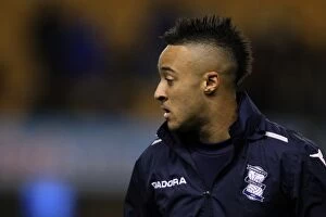 Images Dated 8th December 2012: Nathan Redmond's Thrilling Performance: Birmingham City vs. Wolverhampton Wanderers at Molineux