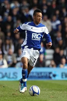 Images Dated 12th March 2011: Nathan Redmond's Unforgettable Performance: Birmingham City vs