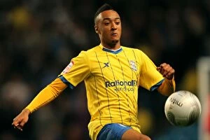 Images Dated 21st September 2011: Nathan Redmond's Upset Goal: Birmingham City Stuns Manchester City in Carling Cup (September 21)