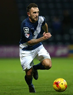 Neal Eardley in Action: Birmingham City vs. Preston North End, Sky Bet Championship