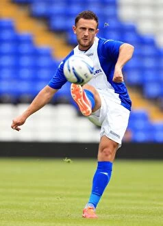 Friendly : Birmingham City v Hull City : St. Andrew's : 27-07-2013 Collection: Neal Eardley in Action: Birmingham City vs Hull City (Friendly Match, July 27, 2013, St. Andrew's)