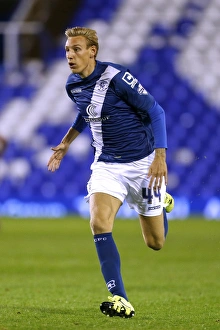 Nicolai Brock-Madsen Scores for Birmingham City Against Gillingham in Capital One Cup Second Round