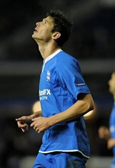 15-12-2011, Group H v NK Maribor, St. Andrew's Collection: Nikola Zigic: Regretting a Missed Opportunity in Birmingham City's UEFA Europa League Clash