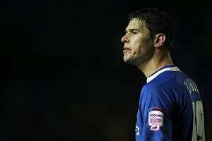 Images Dated 22nd November 2011: Nikola Zigic Scores: Birmingham City's Victory Over Burnley in Npower Championship (22-11-2011)
