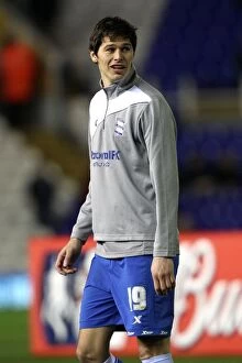 Images Dated 6th March 2012: Nikola Zigic's FA Cup Showdown: Birmingham City vs. Chelsea (07-03-2012) - St. Andrew's